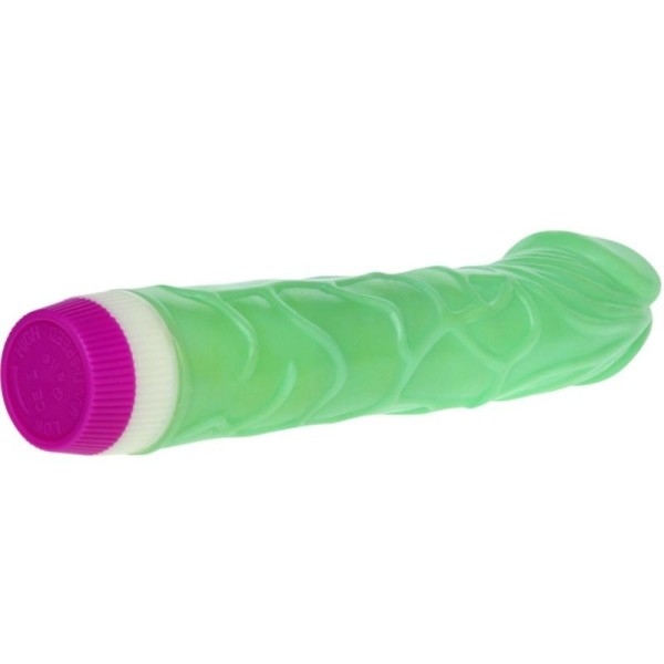ONDAS DE PLACER VIBRADOR 23 CM VERDE BAILE VIBRADORES