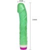 ONDAS DE PLACER VIBRADOR 23 CM VERDE BAILE VIBRADORES