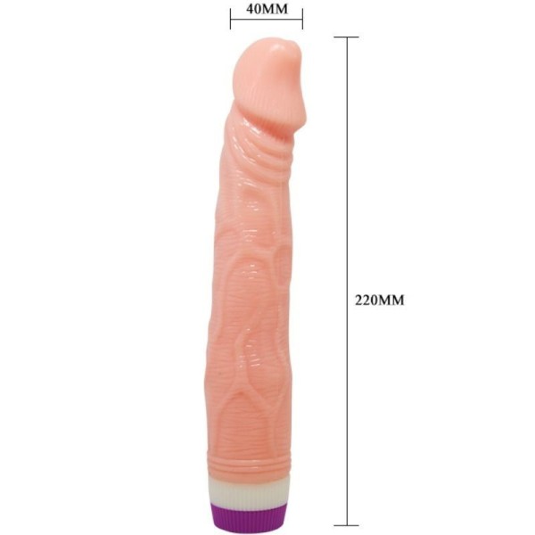 VIBRATEUR NATUREL RÉALISTE 22 CM BAILE VIBRATORS