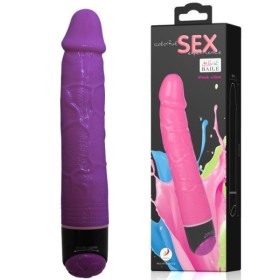 BAILE - VIBRATEUR RÉALISTE COLORÉ SEX LILAS 23 CM BAILE
