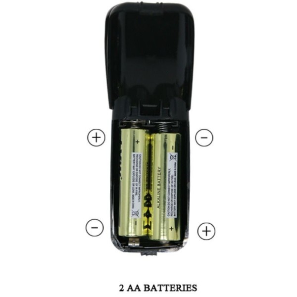 BAILE - GODE VIBRATEUR RÉALISTE ARBITRAIRE BAILE - Télécommande