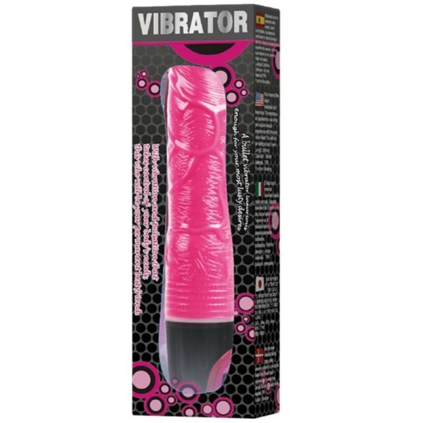 BAILE - VIBRADOR MULTI-VELOCIDADE ROSA BAILE - Vibradores realistas