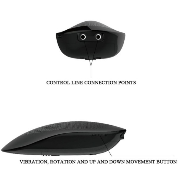 BAILE - VIBRATEUR MULTIFONCTION THUNDER UP BAILE - Télécommande