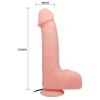 BAILE - VIBRADOR REALISTA NATURAL BARBARA 22 CM VIBRADORES BAILE
