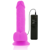 DIVERSIA - DILDO VIBRANT FLEXIBLE VIOLET 20.5 CM -O- 4.2 CM DIVERSIA
