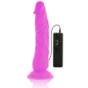 DIVERSIA - DILDO VIBRANT FLEXIBLE VIOLET 21 CM -O- 4.9 CM DIVERSIA