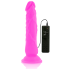 DIVERSIA - DILDO VIBRANT FLEXIBLE VIOLET 21 CM -O- 4.9 CM DIVERSIA