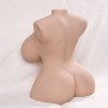 XISE - PETIT TORSE RÉALISTE À POUSSÉE AVEC VIBRATIONS FÉMININES 40 CM XISE