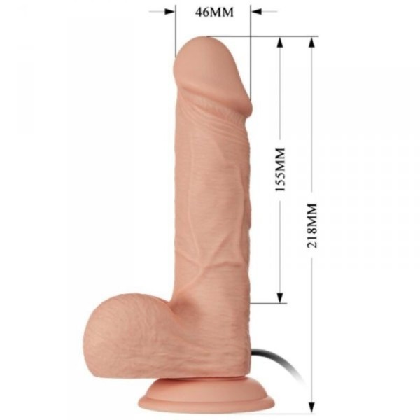 BAILE - BEAUTIFUL MEETING BAHAMUT VIBRATION 21,8 CM NATURAL BAILE DILDOS