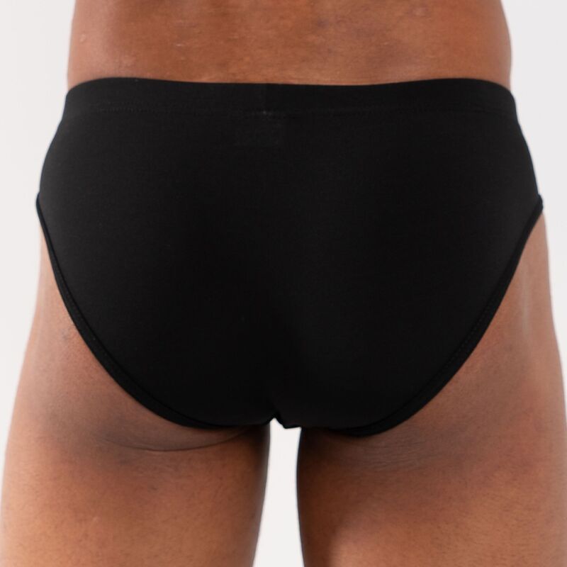 Slip audacieux en dentelle noire — BURN