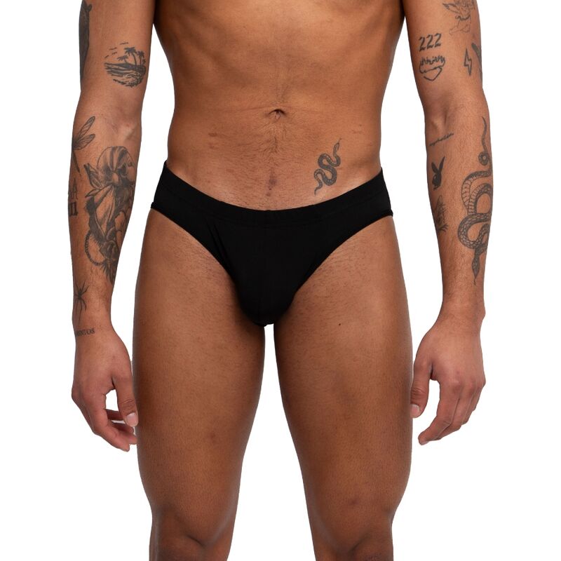 Slip noir audacieux et sensuel — BURN