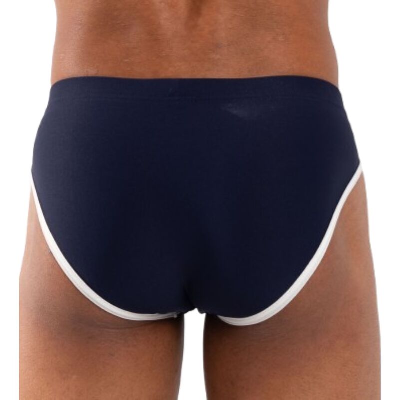 Slip marine pailleté et transparent — BURN