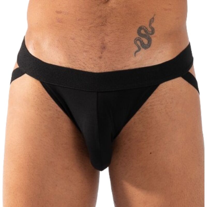 Jockstrap double noir — BURN