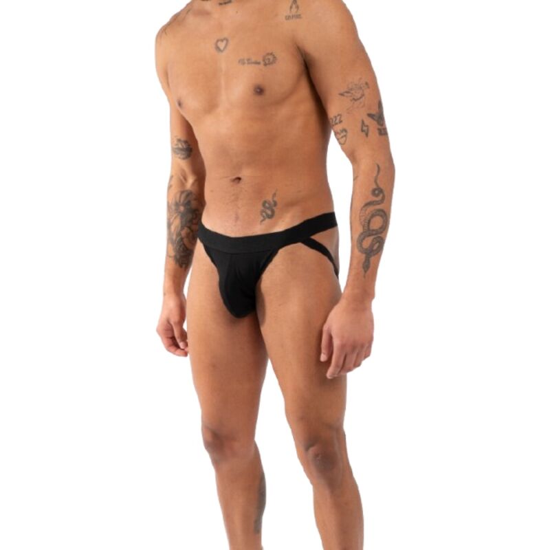 Jockstrap Duplo Preto — BURN