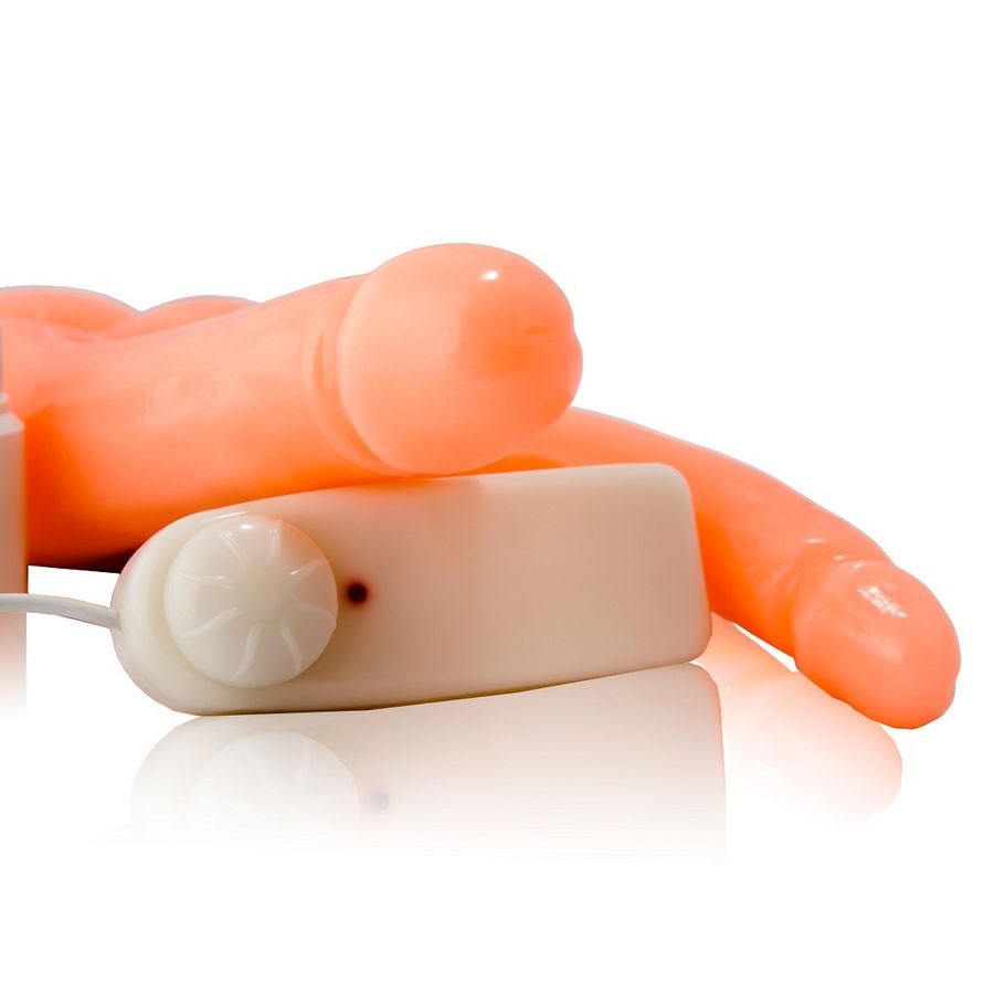 Double pénétration réaliste vibrante — BAILE VIBRATORS