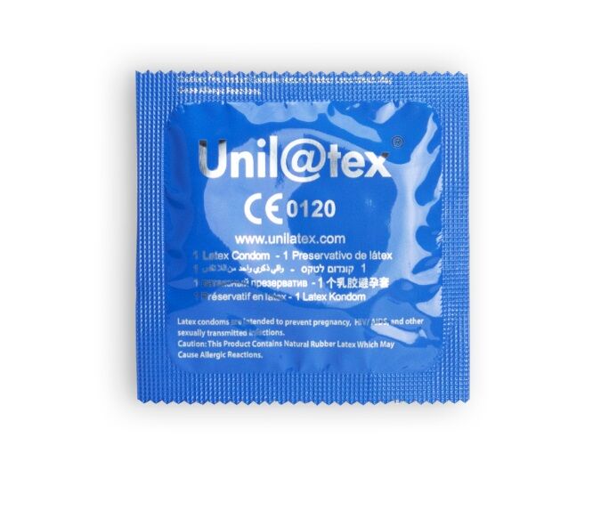 Préservatifs naturels lubrifiés lot de 144 — UNILATEX