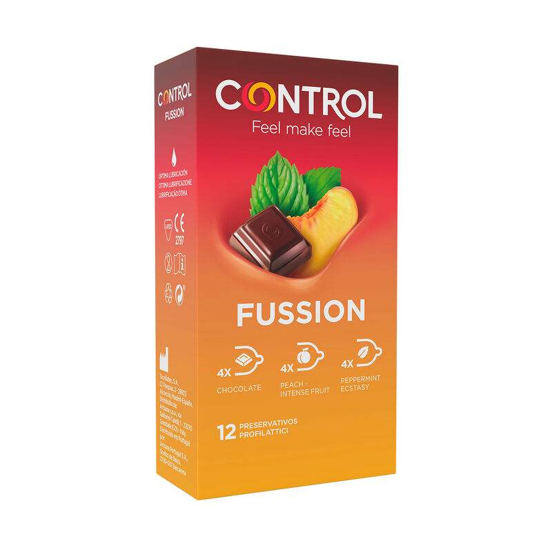 Préservatifs parfumés Fussion (12 unités) — CONTROL CONDOMS