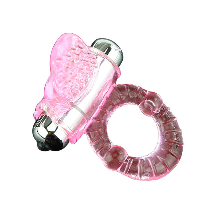 Anneau vibrant duo avec stimulateur clitoridien 10 rythmes — BAILE FOR HIM