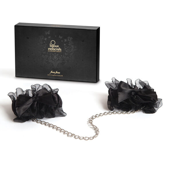 Menottes en organza et satin Frou Frou — BIJOUX INDISCRETS