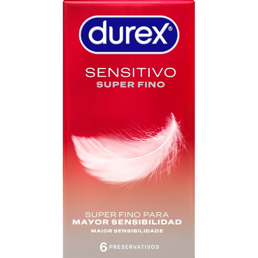 Préservatifs ultra-fins Sensitive Total Contact lot de 6 — DUREX CONDOMS