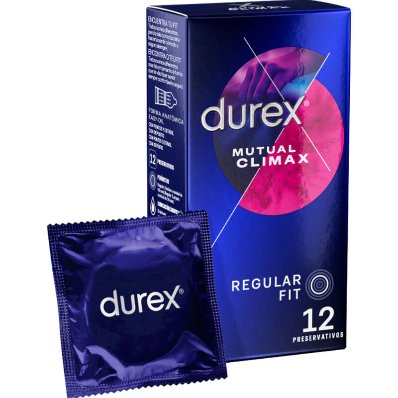 Préservatifs mutual climax 12 unités — DUREX CONDOMS