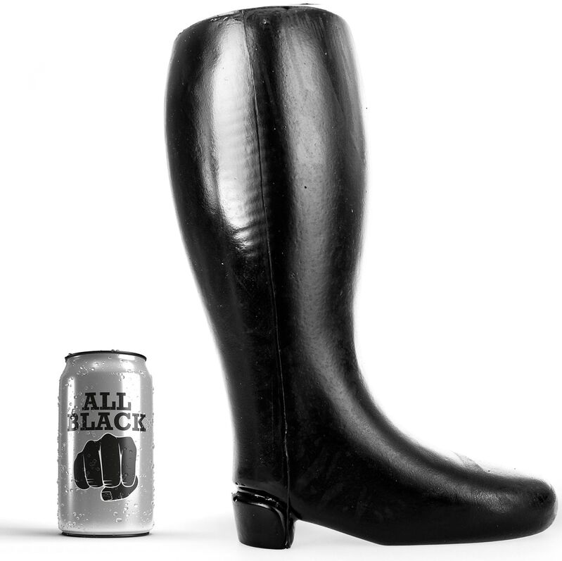 Botte de fisting souple géante — ALL BLACK
