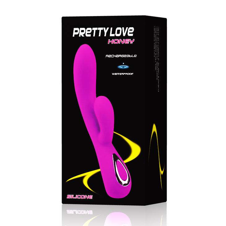 Vibromasseur rampant lilas à double moteur — PRETTY LOVE SMART