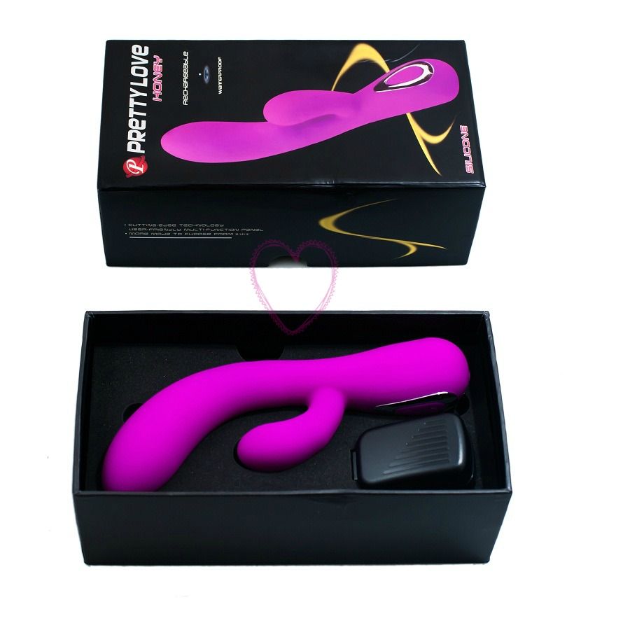 Vibromasseur rampant lilas à double moteur — PRETTY LOVE SMART