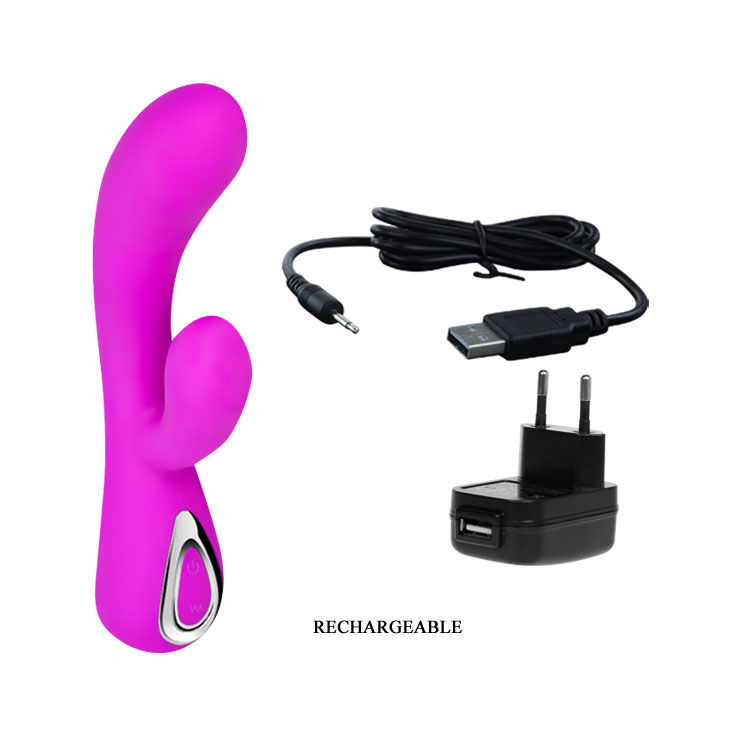 Vibromasseur rampant lilas à double moteur — PRETTY LOVE SMART