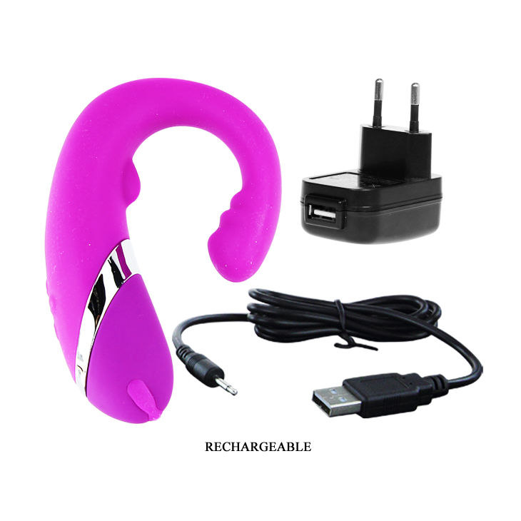 Stimulateur prostate et point G lilas — PRETTY LOVE C-TYPE