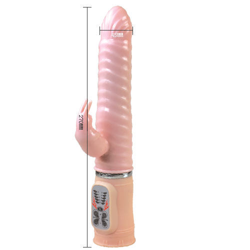 Vibromasseur rampant chauffant à double motorisation — BAILE
