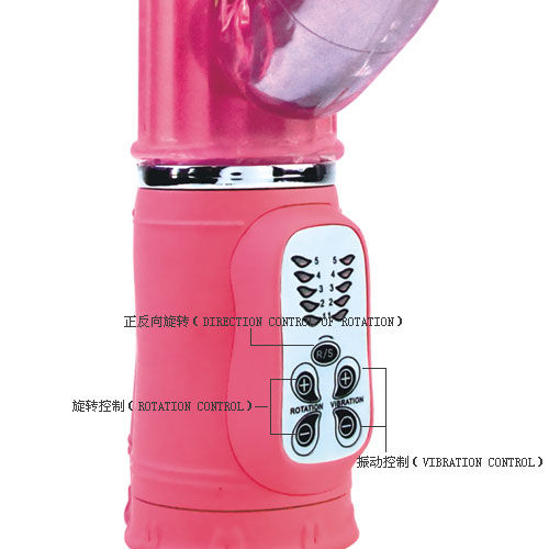 Lapin vibrant rotatif 10 fonctions — BAILE ROTATIONS