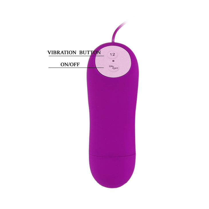 Stimulateur coquille violet 12 modes — BAILE STIMULATING