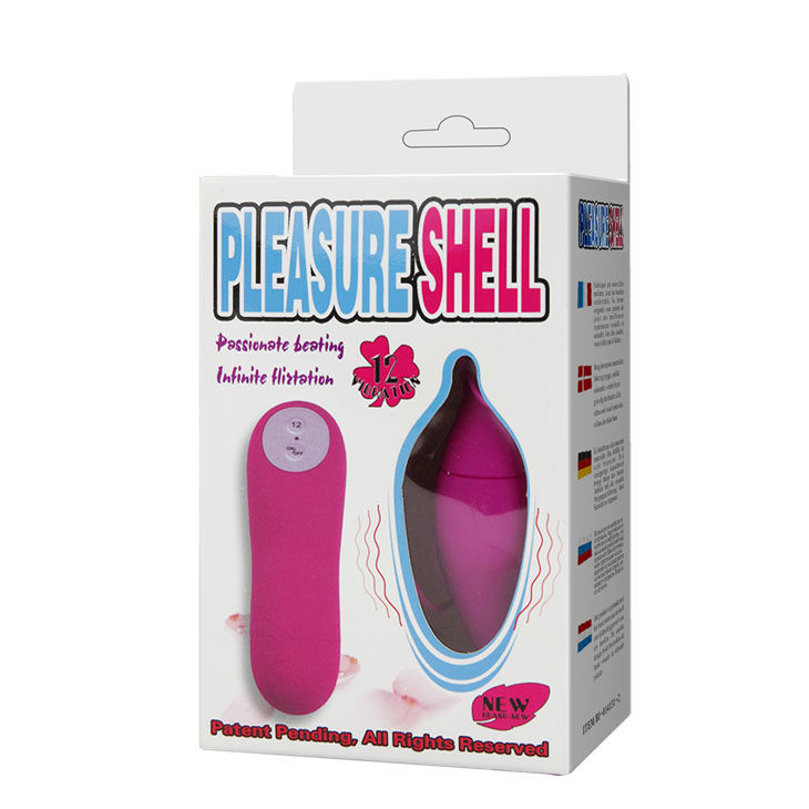 Stimulateur coquille violet 12 modes — BAILE STIMULATING