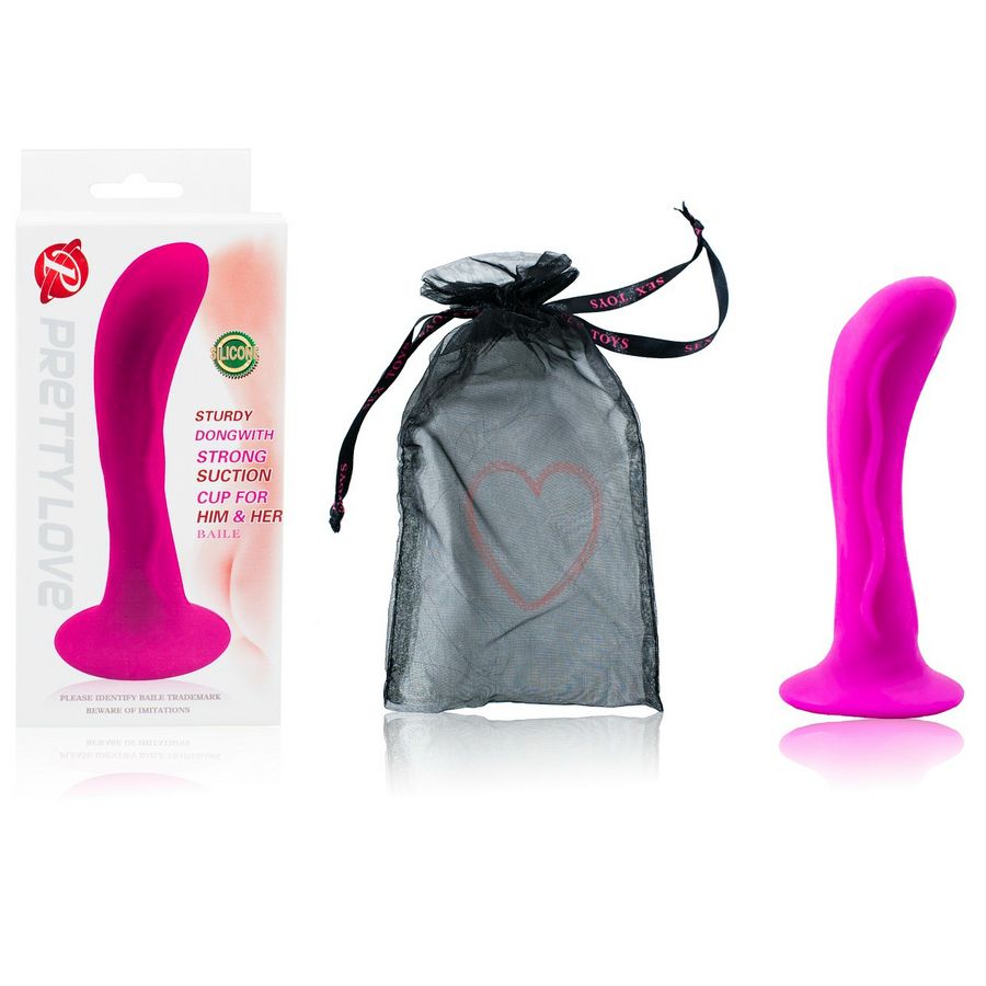 Plug anal incurvé à ventouse unisexe — BAILE DILDOS