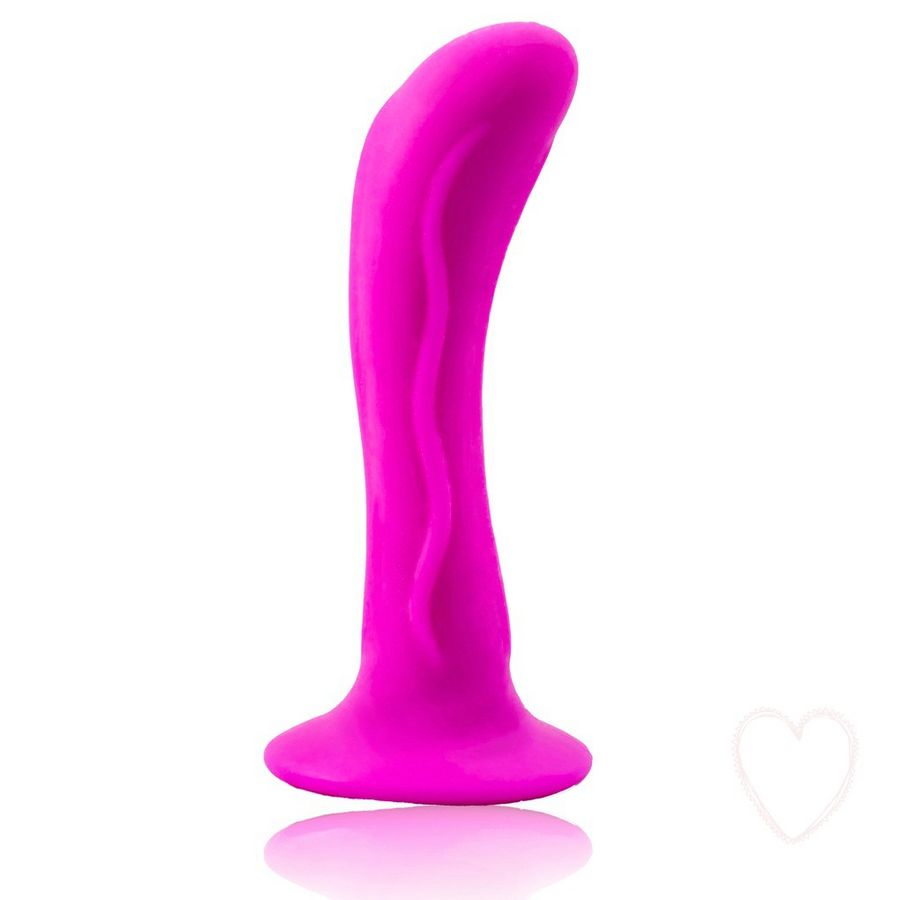 Plug anal incurvé à ventouse unisexe — BAILE DILDOS