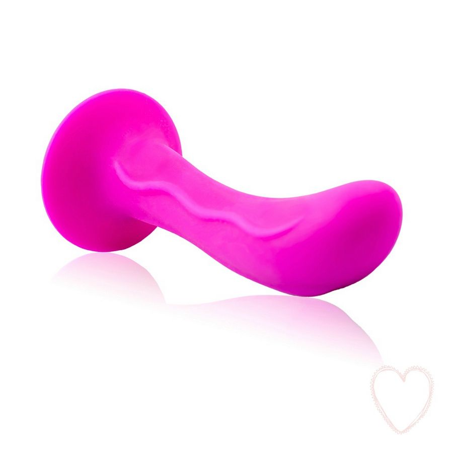Plug anal incurvé à ventouse unisexe — BAILE DILDOS