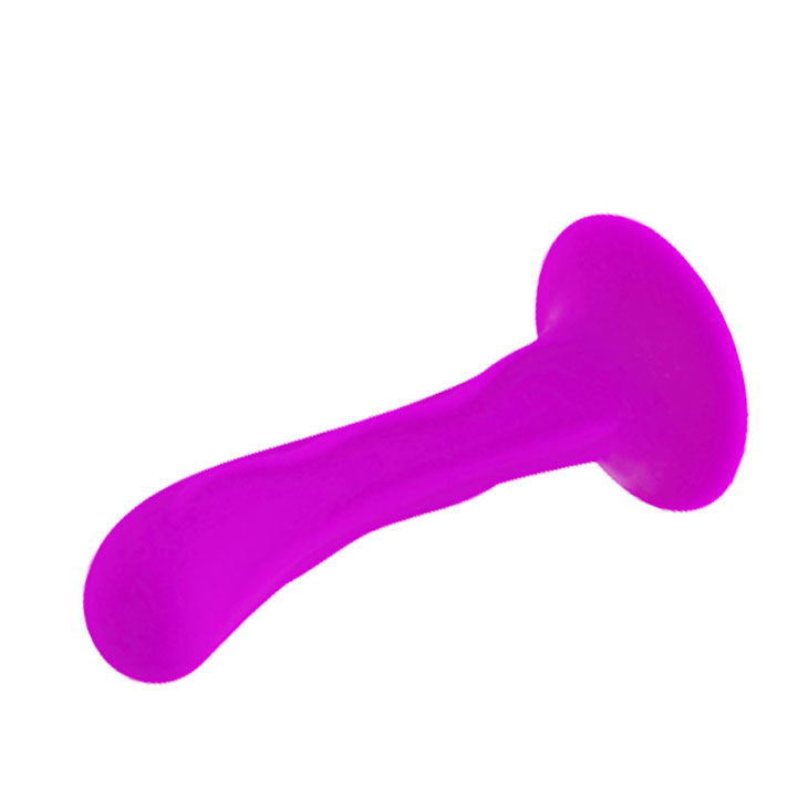Plug anal incurvé à ventouse unisexe — BAILE DILDOS