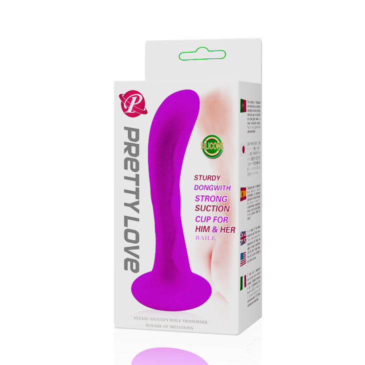 Plug anal incurvé à ventouse unisexe — BAILE DILDOS