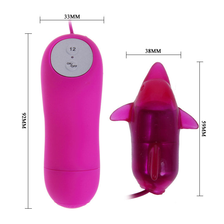Mini vibrateur dauphin aquatique 12v — BAILE STIMULATING