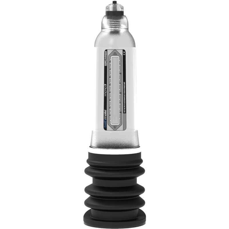 Pompe hydraulique de confort masculin Hydro 7 Hercules clair — BATHMATE