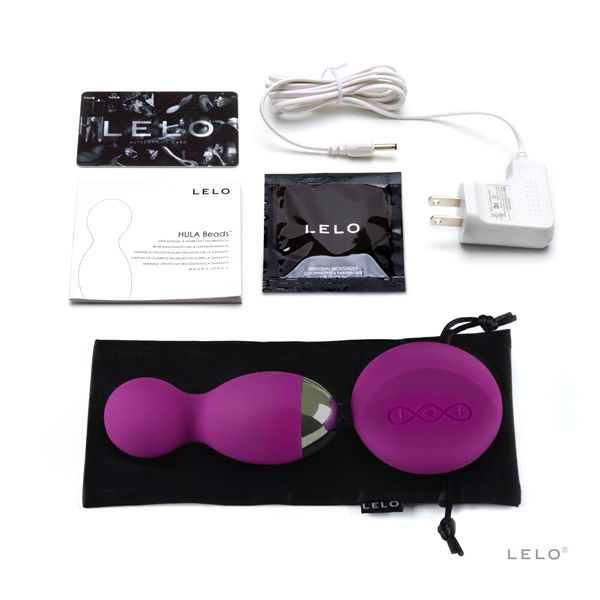 Boules de plaisir rotatives et vibrantes Hula – Rose profond — LELO