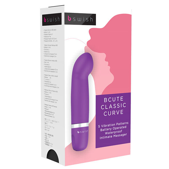 Masseur courbé classique lilas — B SWISH