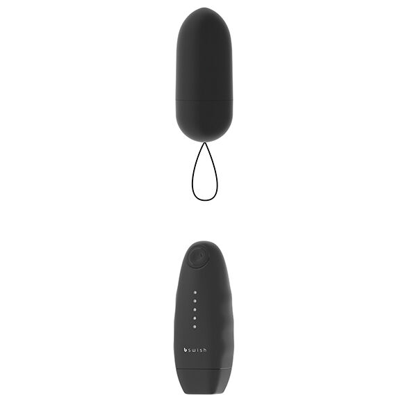 Vibromasseur bullet télécommandé Bnaughty Classic Unleashed noir — B SWISH