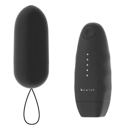 Vibromasseur bullet télécommandé Bnaughty Classic Unleashed noir — B SWISH