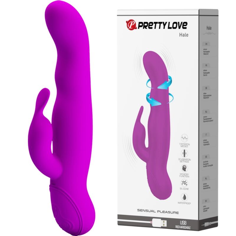 Rotateur vibrant Hale — PRETTY LOVE HIGH GRADE