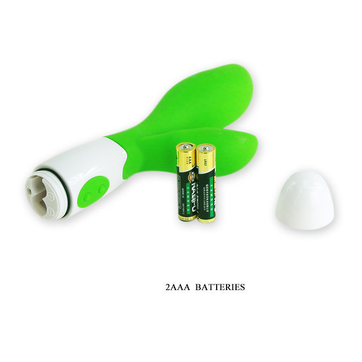 Vibromasseur rampant ergonomique vert et blanc — PRETTY LOVE FLIRTATION