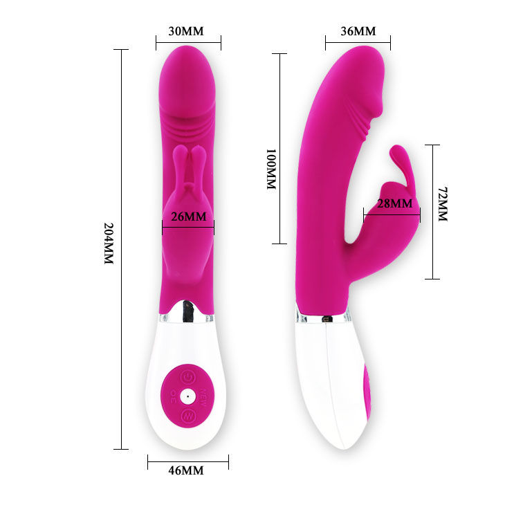 Vibrateur rampant double stimulation — Pretty Love Flirtation