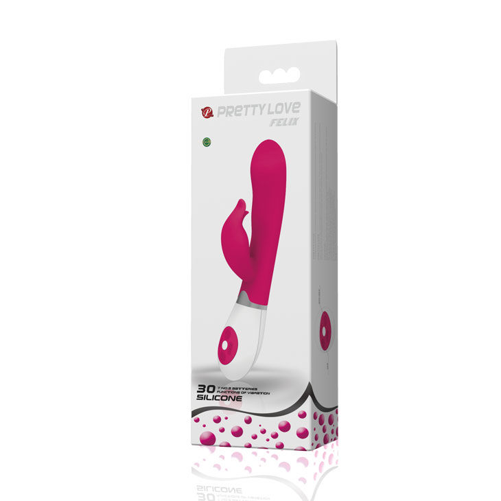 Vibromasseur rampant avec stimulateur clitoridien — PRETTY LOVE FLIRTATION