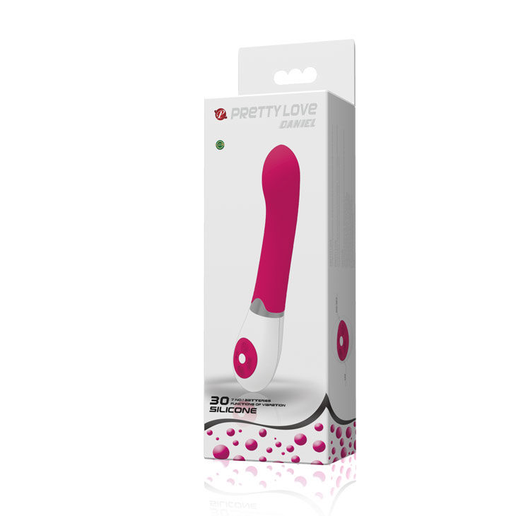 Vibromasseur Daniel lilas et blanc — Pretty Love Flirtation